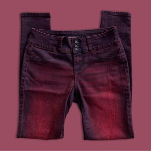 Blackheart Red Wash Super Skinny Jeans